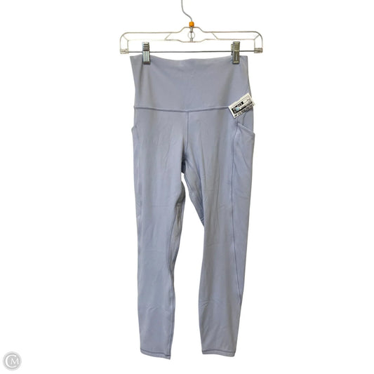 Athletic Leggings By Lululemon In Blue, Size: 6